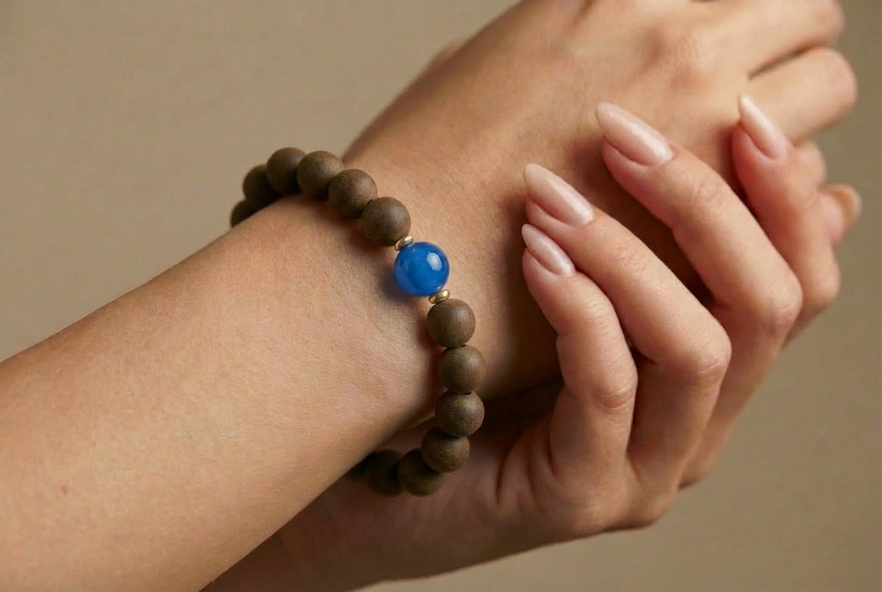 疏肝理气（白水晶+蓝磷灰）